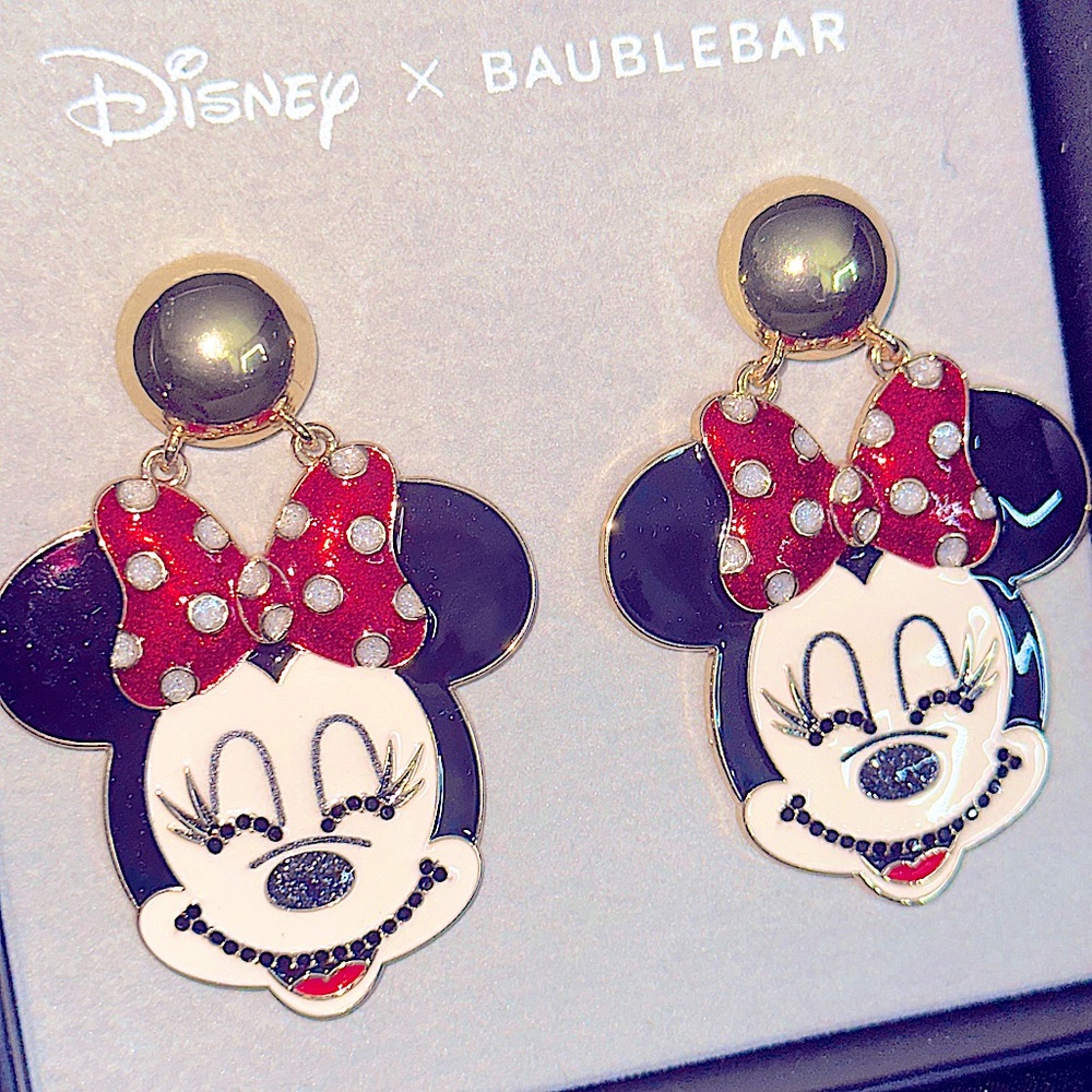 Disney X Baublebar Large Minnie Mouse Earrings